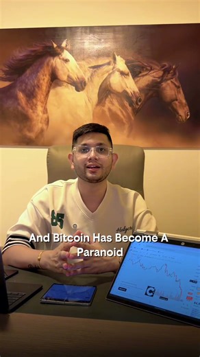 Why is Bitcoin falling? #trader #motivation #crash #shorts