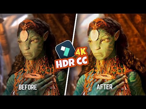 4K HDR CC Video Effect in Filmora 12 | Filmora 12 Tutorial