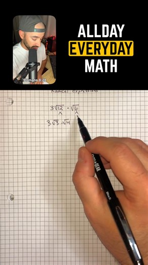 How to simplify radical expressions! #alldayeverydaymath | Allday Everyday Math
