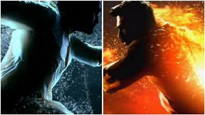 RRR motion poster out: Ram Charan, Jr NTR showcase the power of fire and water, watch