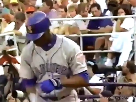 400K views · 4.2K reactions | Today In 1992: Seattle #Mariners star Ken Griffey Jr. hits a HR vs. Chicago #Cubs pitcher Greg Maddux during the Major League #AllStarGame at Jack Murphy Stadium in San Diego! Junior went 3-for-3 on the night and was named MVP! #MLB #Legends #Baseball #History | Baseball by BSmile | Facebook