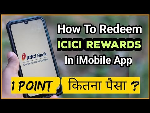 How To Redeem Icici Bank Reward Points In imobile App Step By Step In Hindi