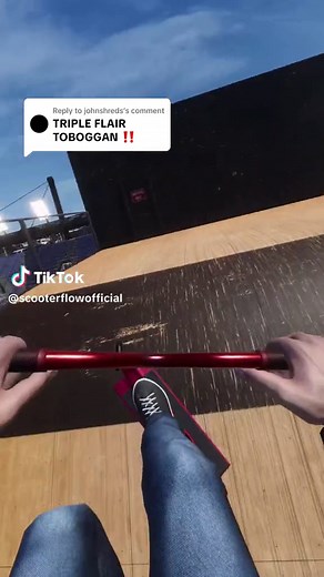 Replying to @johnshreds Gotchu, what next?? 🤔 #ScooterFlow #Scooter #Scootering #Skatepark #Gaming