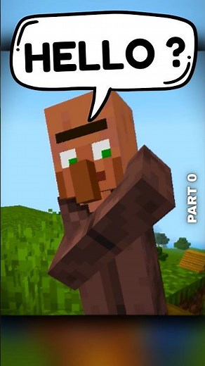 Minecraft Villagers Can Actually Talk Now... (Short, Part 0)