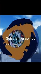 Geist fafnier combo beyblade physics #ryugagoated #roblox #beybladeburstanime #fafnir #beyblade