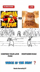 351K views · 10K reactions | Montagem Miau vs Confess Your Love Funk...