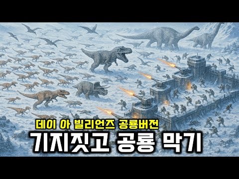 데아빌 공룡버전! 기지를 건설해 밀려드는 공룡을 막고 살아남는 게임 (Repterra)