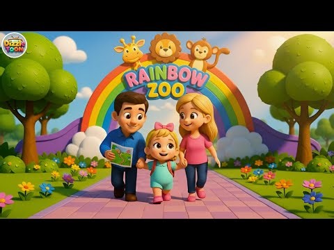 Baby’s Zoo Visit | Cute Kids Cartoon Story | Fun Animal Learning for Children | Dizzle Toon | 🦁🦒🐘