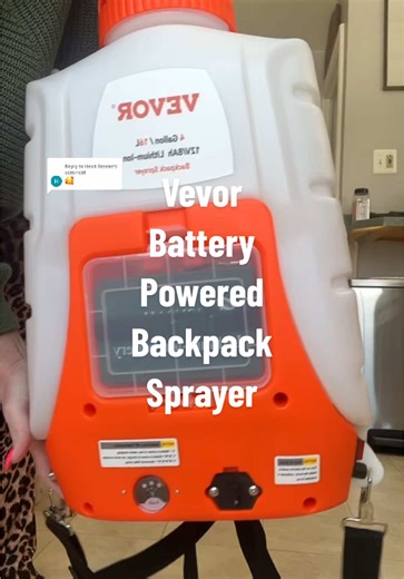 Quality Vevor Battery Powered Backpack Sprayer Review