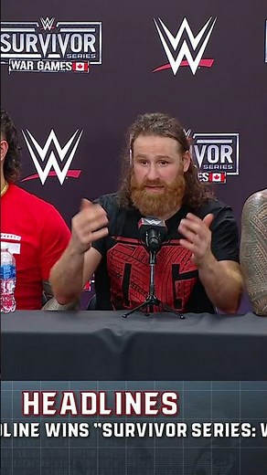 Uces are better together 💪 #SuvivorSeries #WarGames