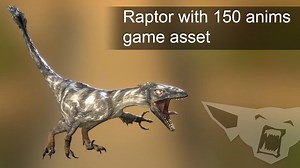 Raptor Dinosaur Animated