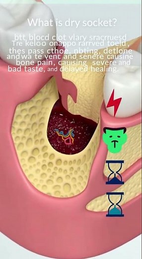 🦷 Dry Socket After a Tooth Extraction: What You Should Know