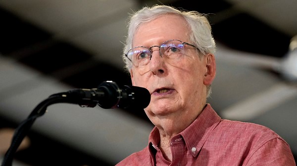 Sen. Mitch McConnell hospitalized after experiencing 'flu-like symptoms'