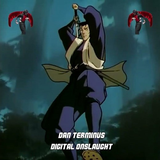Dan Terminus - Digital Onslaught #shorts #shortsvideo #amv #cyberpunk #darksynth #movie #anime