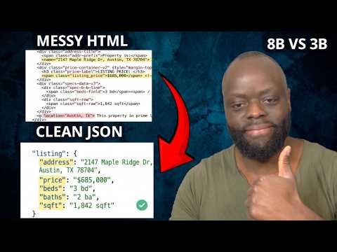 Schematron 3B vs 8B: Local AI Web Scraping [Tested]