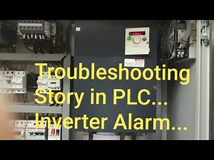 VFD Fault Alarm Troubleshooting.