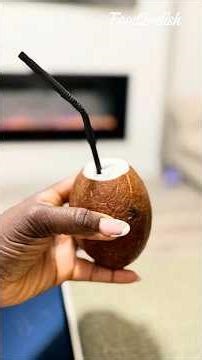 The EASIEST Way to Crack a Coconut (No Mess!)