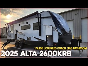 2025 ALTA 2600KRB Travel Trailer by East To West RV @ Couchs RV Nation a RV Walkthrough Tour camping