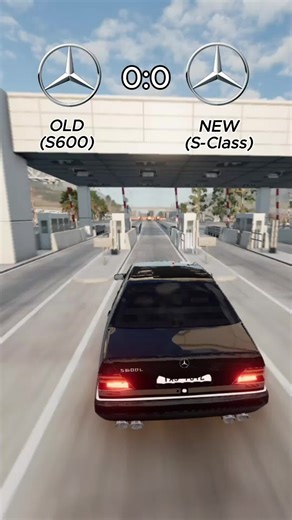 Old vs New Mercedes in BeamNG.Drive Game Analysis