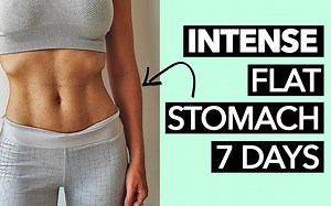 【Holly Dolke】高强度腹肌锻炼 平坦小腹一周见效 | 1 Week Flat Stomach Workout (Intense!)