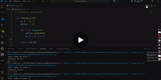 #hexsoftwares #python #algorithms #internship #coding | Ali Zain