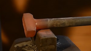 Forging heavy-duty foundation bolts for a power hammer build