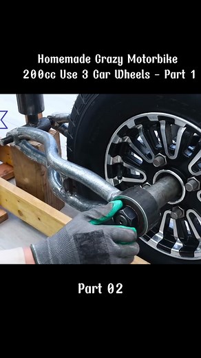 Homemade Motorcycle Fabrication - DIY Trike Creation