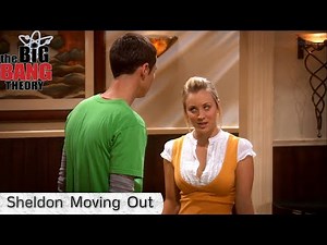 Sheldon Moving Out for Keeping Penny's Secret from Leonard | The Big Bang Theory best scenes