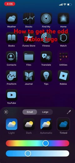 How to have the old Roblox logo