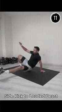 3 MIN QUICK ABS AND CORE WORKOUT | 30s ON / 10s OFF | Follow-Along #hiit #coreworkout