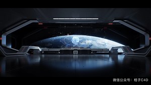 【动态视觉鉴赏】科技风三维创意视觉动画，C4D动画短片视觉鉴赏，3d场景动画设计