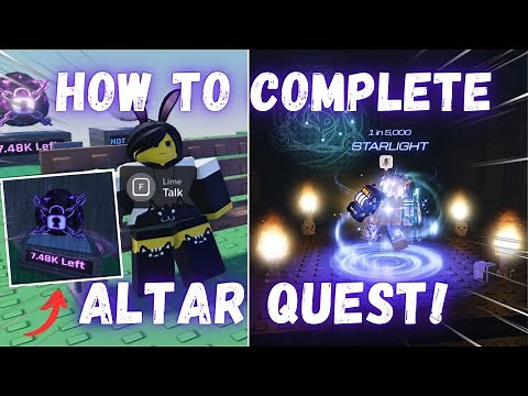 How to UNLOCK The ALTAR QUEST! | Sol's RNG Era 6