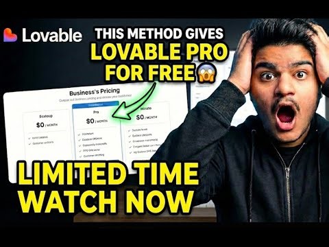 GET LOVABLE FOR FREE