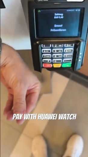 NFC Pay with HUAWEI Watch powered by Quicko