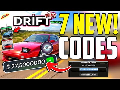 ⚠️UPDATE!💥[CODE]⚠️ DRIFT 36 ROBLOX CODES FEBRUARY 2026 - DRIFT 36 CODES