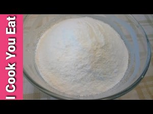 Powdered / Icing Sugar /Quick & Easy Recipe By I Cook You Eat