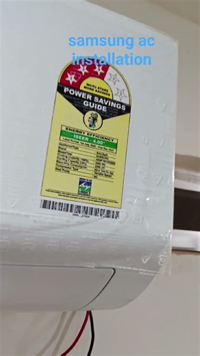 samsung ac installation but remote missing