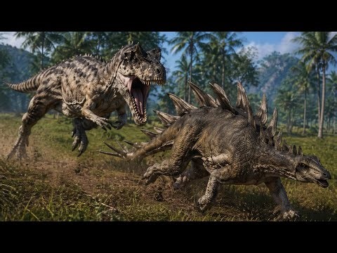 The life of an Allosaurus on Kentros hordtest