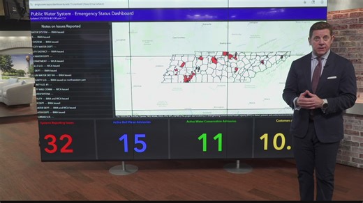 Water woes in East Tennessee spread to more counties