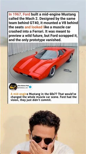 The Lost Mid-Engine Mustang: Ford’s Wild Mach 2 That Vanished