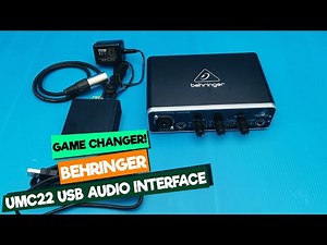 $50 Audio Interface King? Behringer UMC22 Review & Sound Test (MIDAS Preamp for Budget Recording)