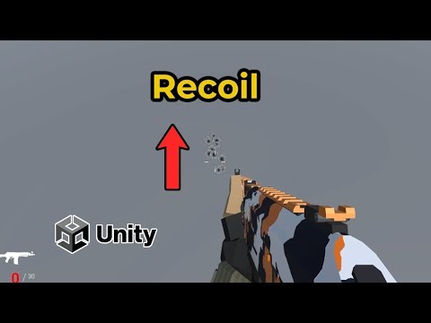 Unity FPS Tutorial | Adding Camera Recoil When Firing a Gun