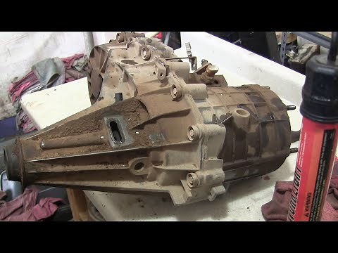 Destroyed NP261HD transfer case