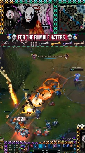 EPIC CLONE BOMBING!! 👀💥💣🤡 - (SHACO VS RUMBLE TOP)