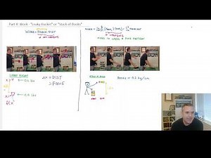 My Method for "Work" Problems - "Leaky Bucket" and "Stack of Books"