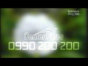 Center Parcs advert - Broadcast 13th January 1996 (UK)