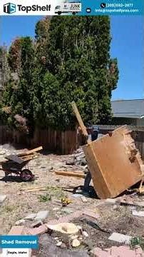 Shed Removal in Eagle, Idaho
