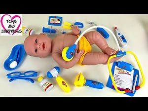 Baby doll Doctor playset surprise play toys