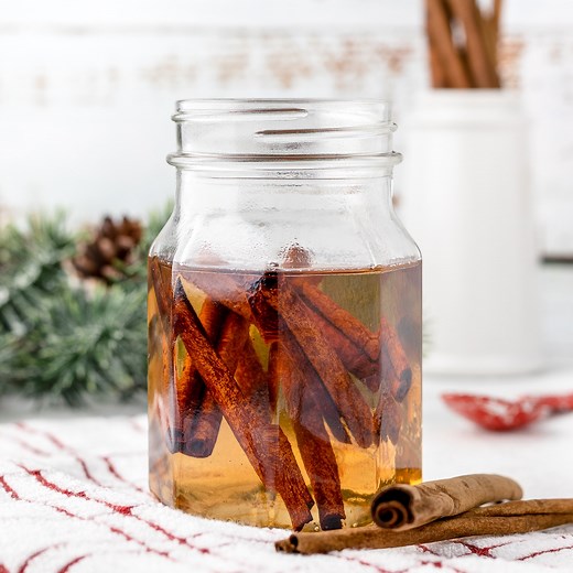 Cinnamon Simple Syrup | Entirely Elizabeth