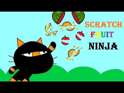 Scratch Tutorial - How to make a Fruit Ninja Game from Scratch FULL TUTORIAL (2020)
